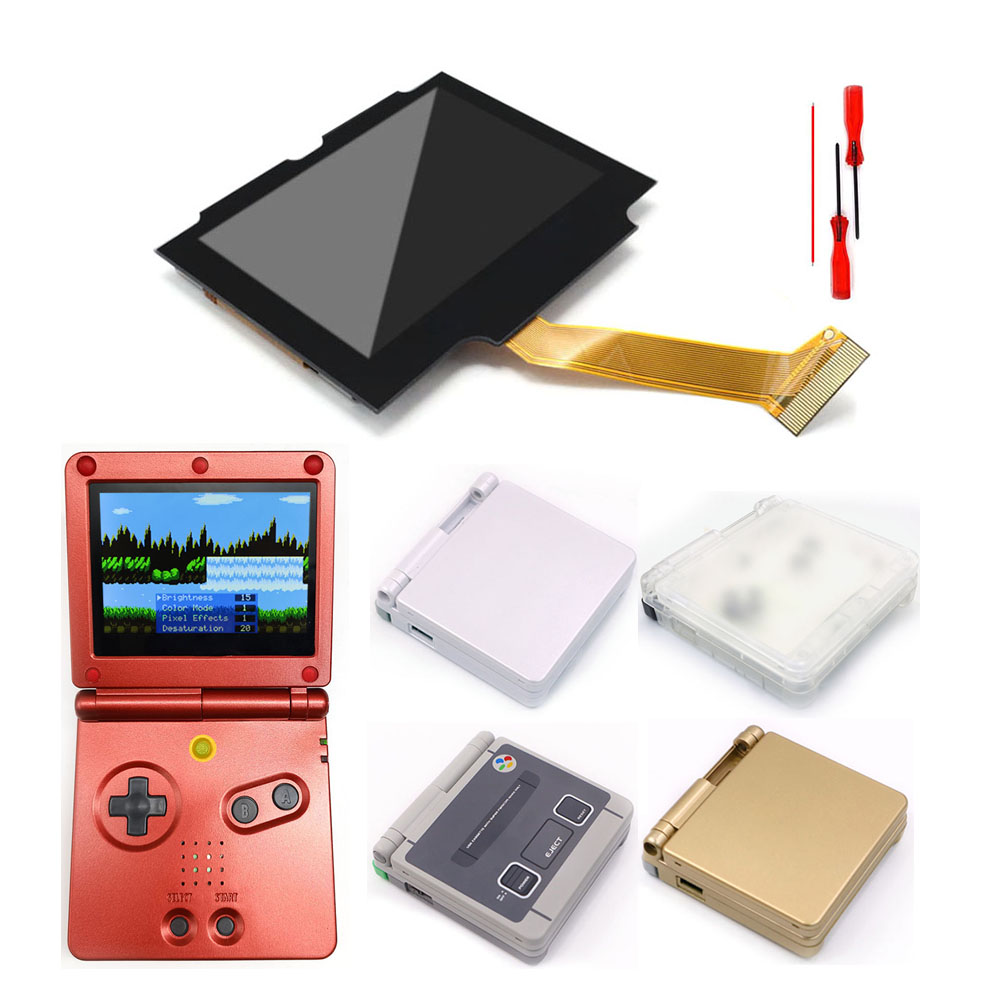 Lcd Screen Arcade - HISPEEDIDO LCD IPS pre-laminato per GBA