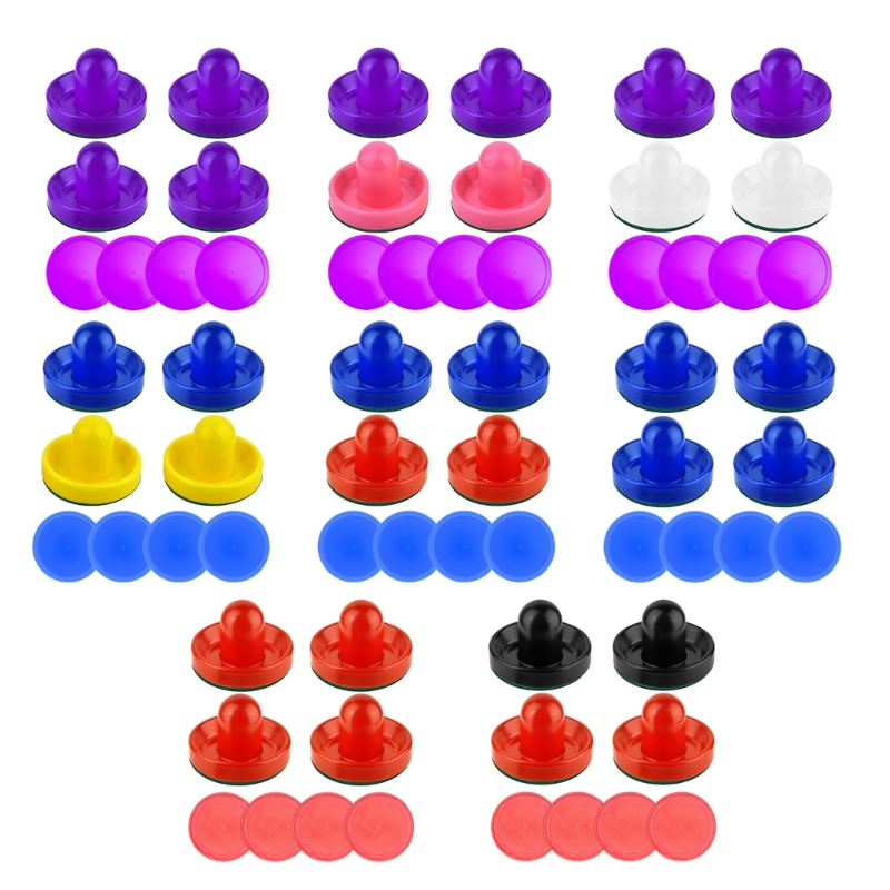 Air Hockey Table - Set di Pucks e Pusher di