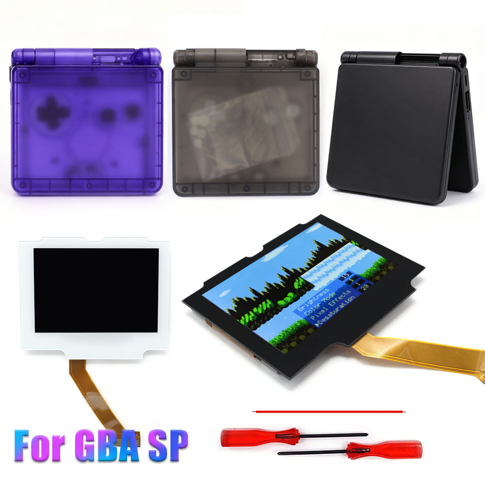 Lcd Screen Arcade - HISPEEDIDO 720x480 Pre-laminato per GBA SP