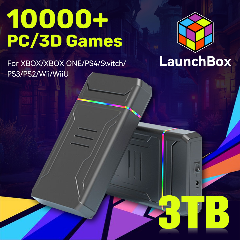 Arcade X - JMachen Launchbox Console per videogiochi HDD
