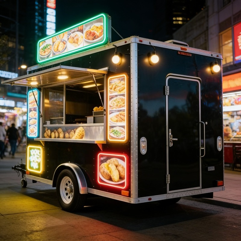 Carrello Rimorchio per Hot Dog - Hot Dog Vending Cart recensione e prezzo