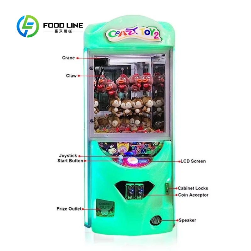Macchina da gioco arcade a gru - Bill Acceptor Vending recensione e prezzo