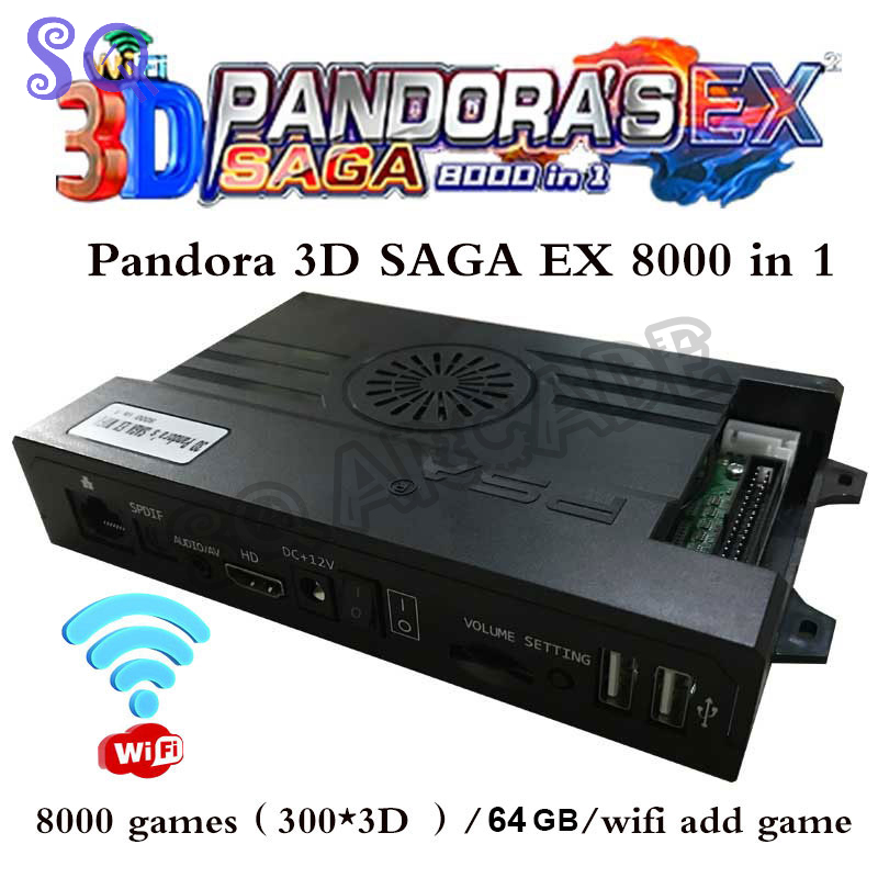 Arcade Pandora Saga Box EX2 80 - Arcade X recensione e prezzo