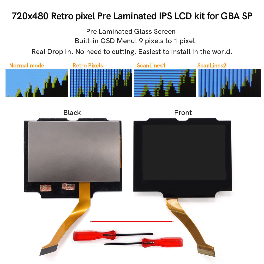 Kit LCD IPS laminato da 3.0 po - Lcd Screen Arcade recensione e prezzo