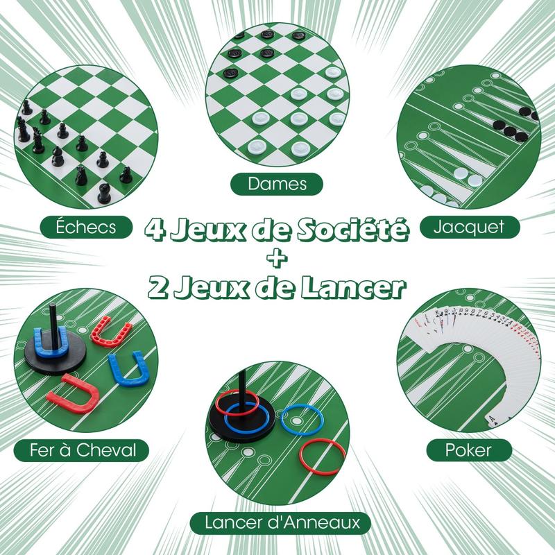 Set Tavolo da Gioco 12-in-1 co - Air Hockey Table recensione e prezzo